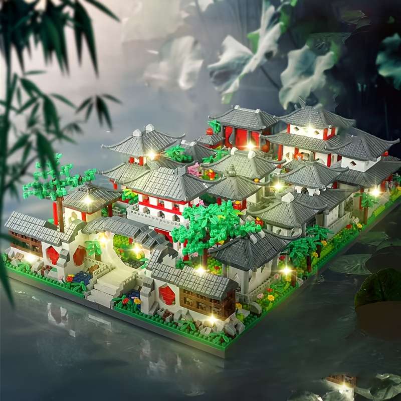 3D Building Model Puzzle Set Style Cp1001