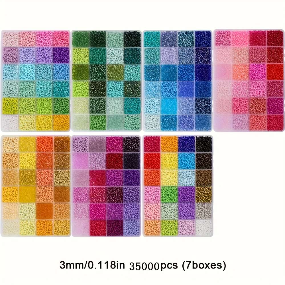Perler Bead Set Red 5000Pcs