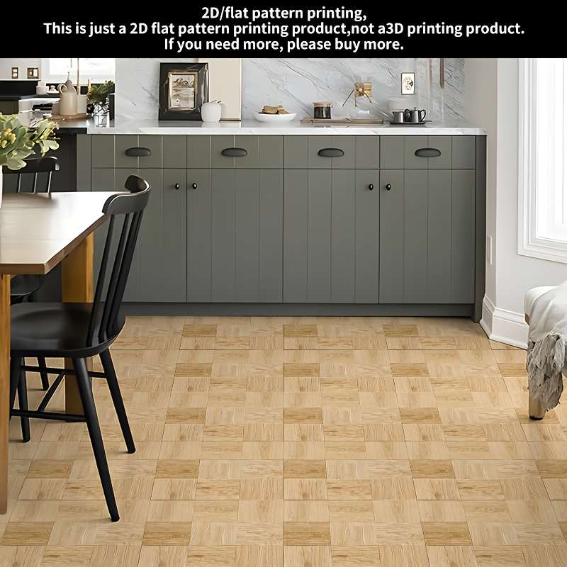 Self Adhesive Floor Stickers 11.8Inchx11.8Inch30X30Cm
