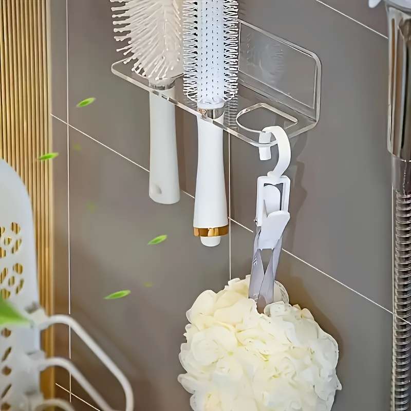 Bathroom Storage Rack Items 2 Holes