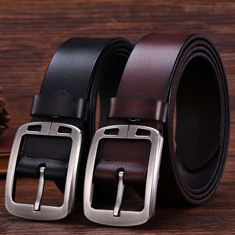 Belt Color 2Pcs Black  Brown Size 130Cm