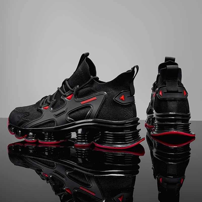 Sneakers Color Blackred Sizeuk 7.5