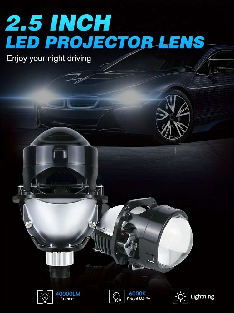 Car Lights Items 2Pcs6.35Cm
