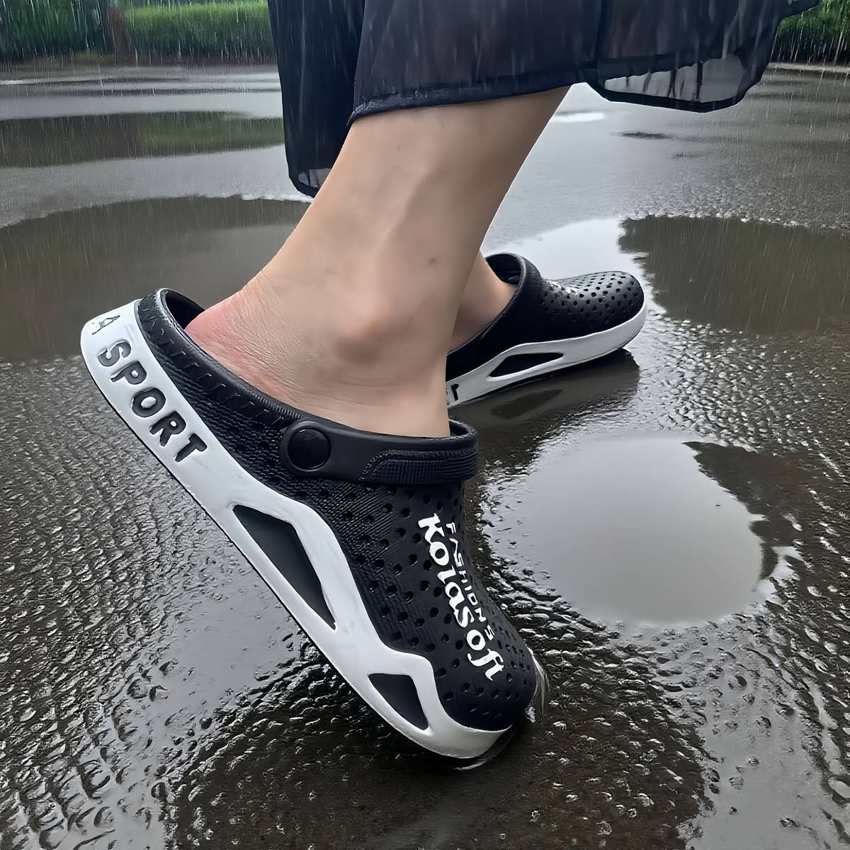 Sandals Color Black Size Uk 7.5