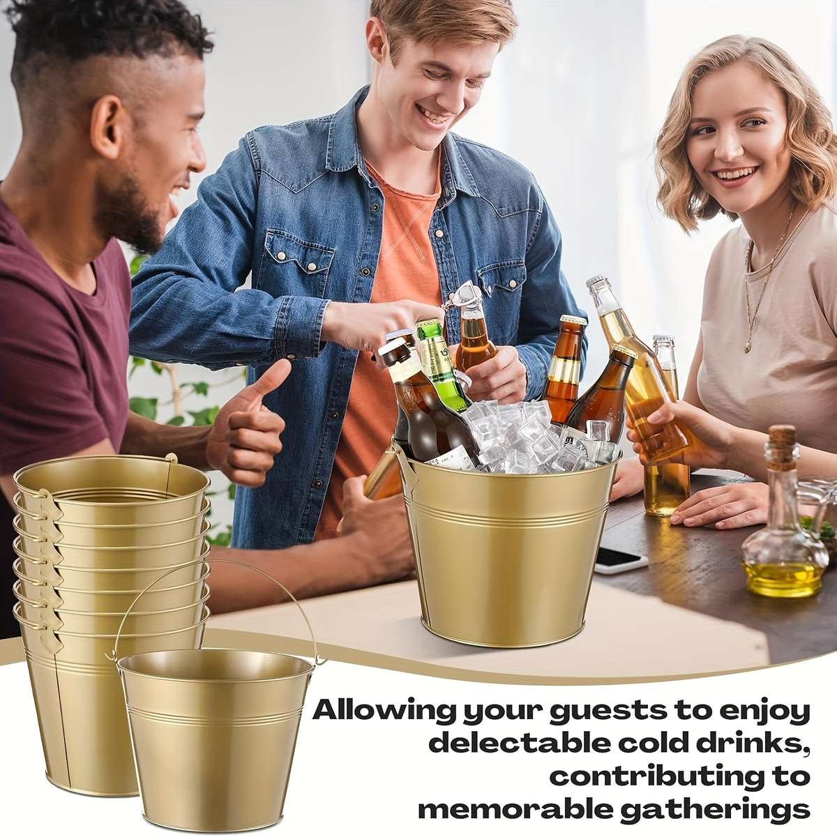 Ice Bucket Quantity 6Pcs