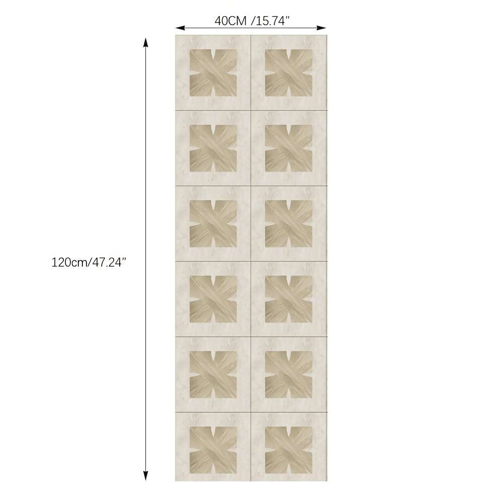 Self Adhesive Floor Stickers 40*120Cm 15.75*47.2In