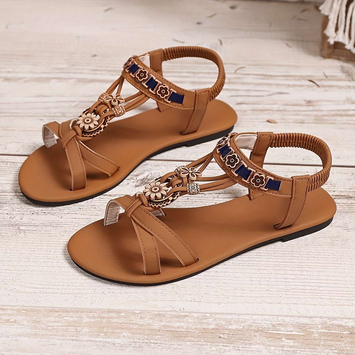 Sandals Color Light Brown 1 Sizeuk 7