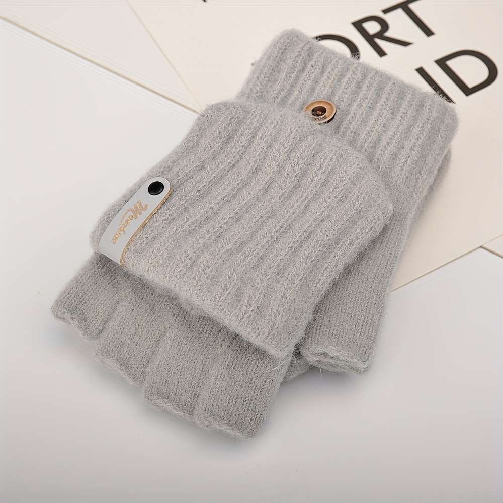 Gloves Color Grey Size16.48*7.98Cm/Over 15 Years