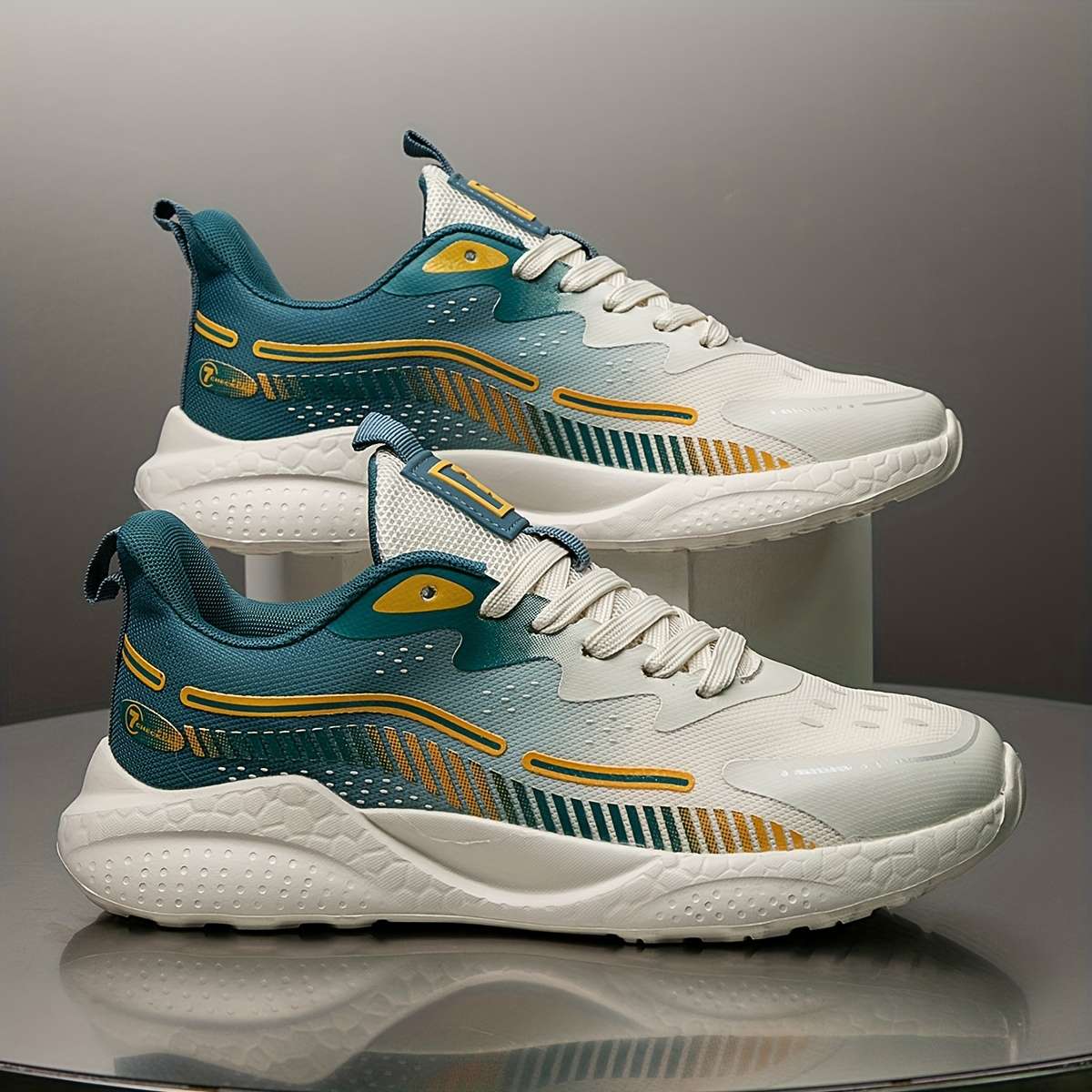 Sneakers Color White And Black Sizeuk 7