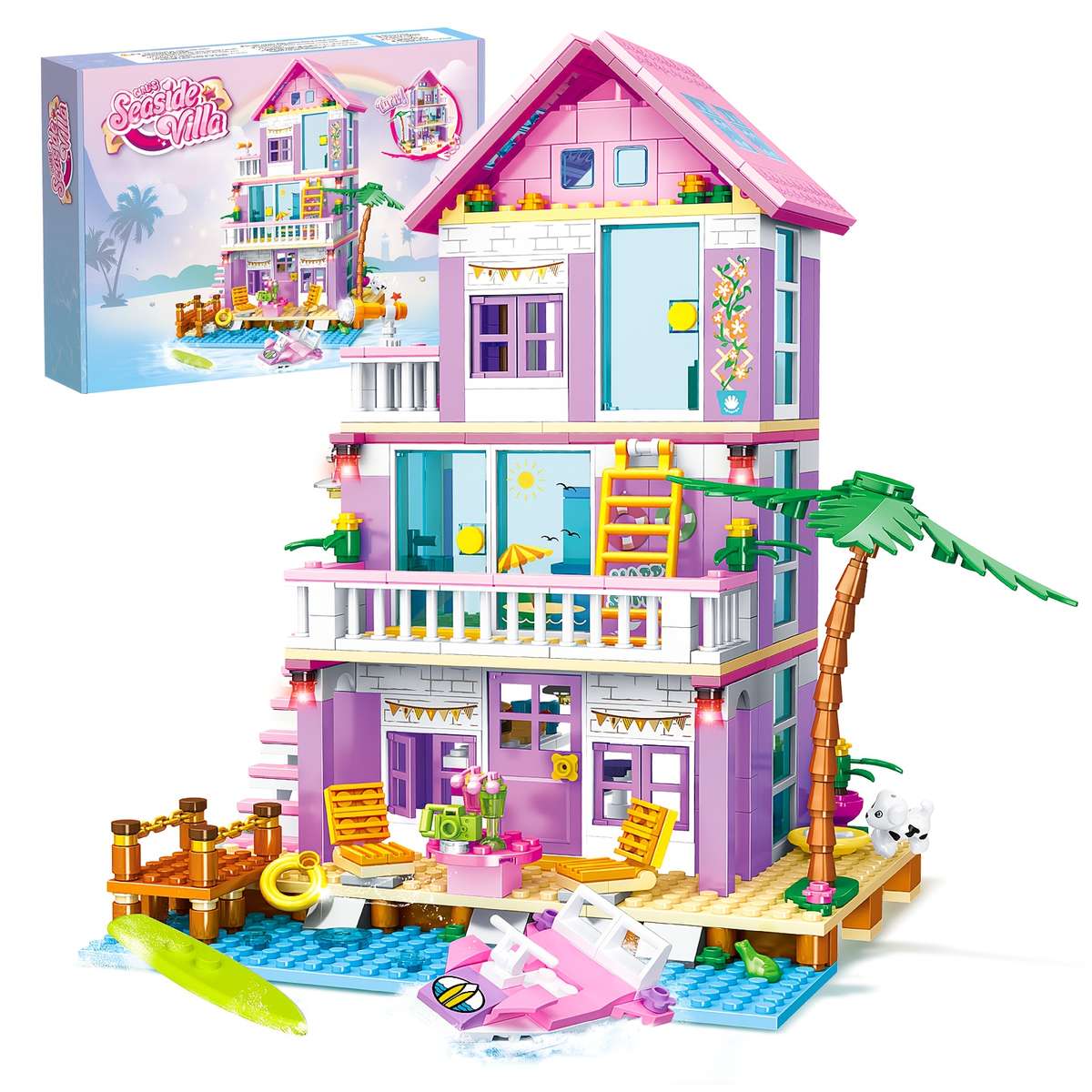 3D Building Model Puzzle Set Model C1004