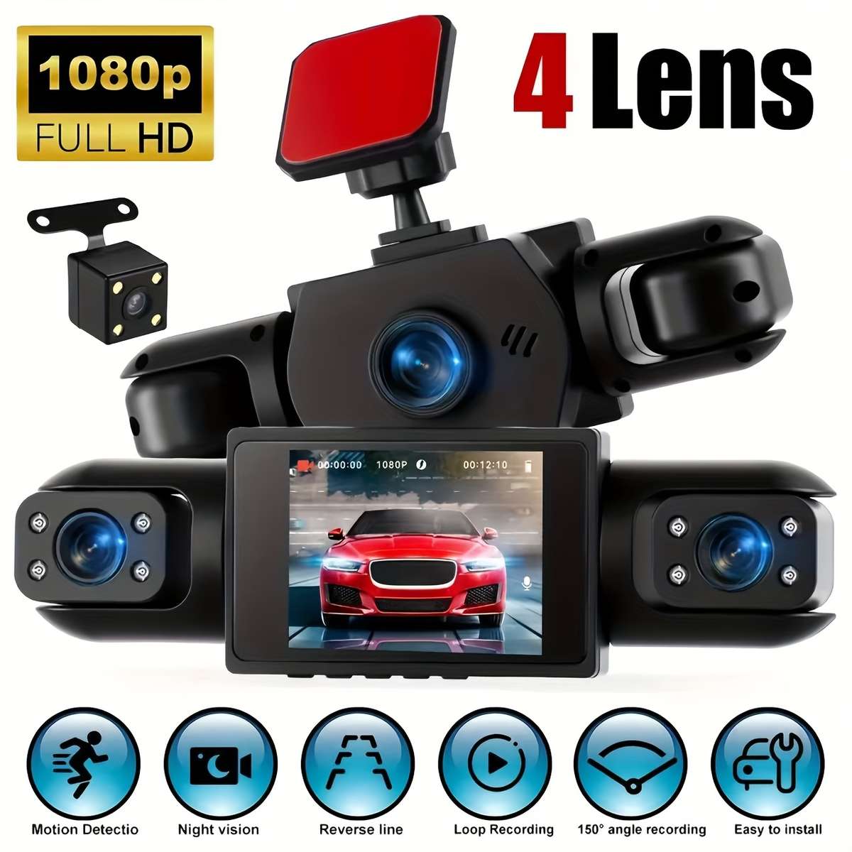 Dashcam Model 3 Lenses Without Card