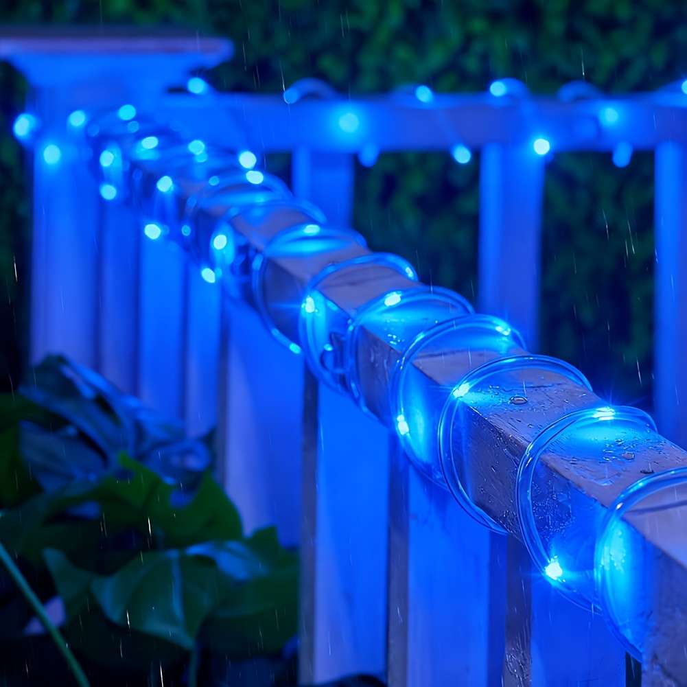 String Lights Color Blue Model7M 55Led