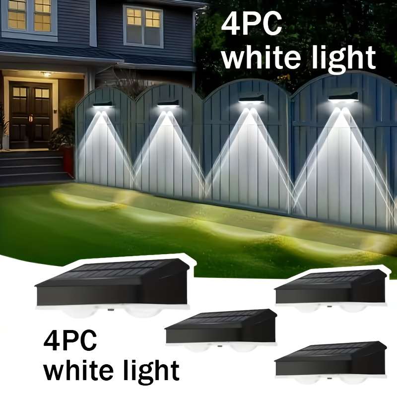 Solar Emergency Lights Color Cool White Quantity6Pack