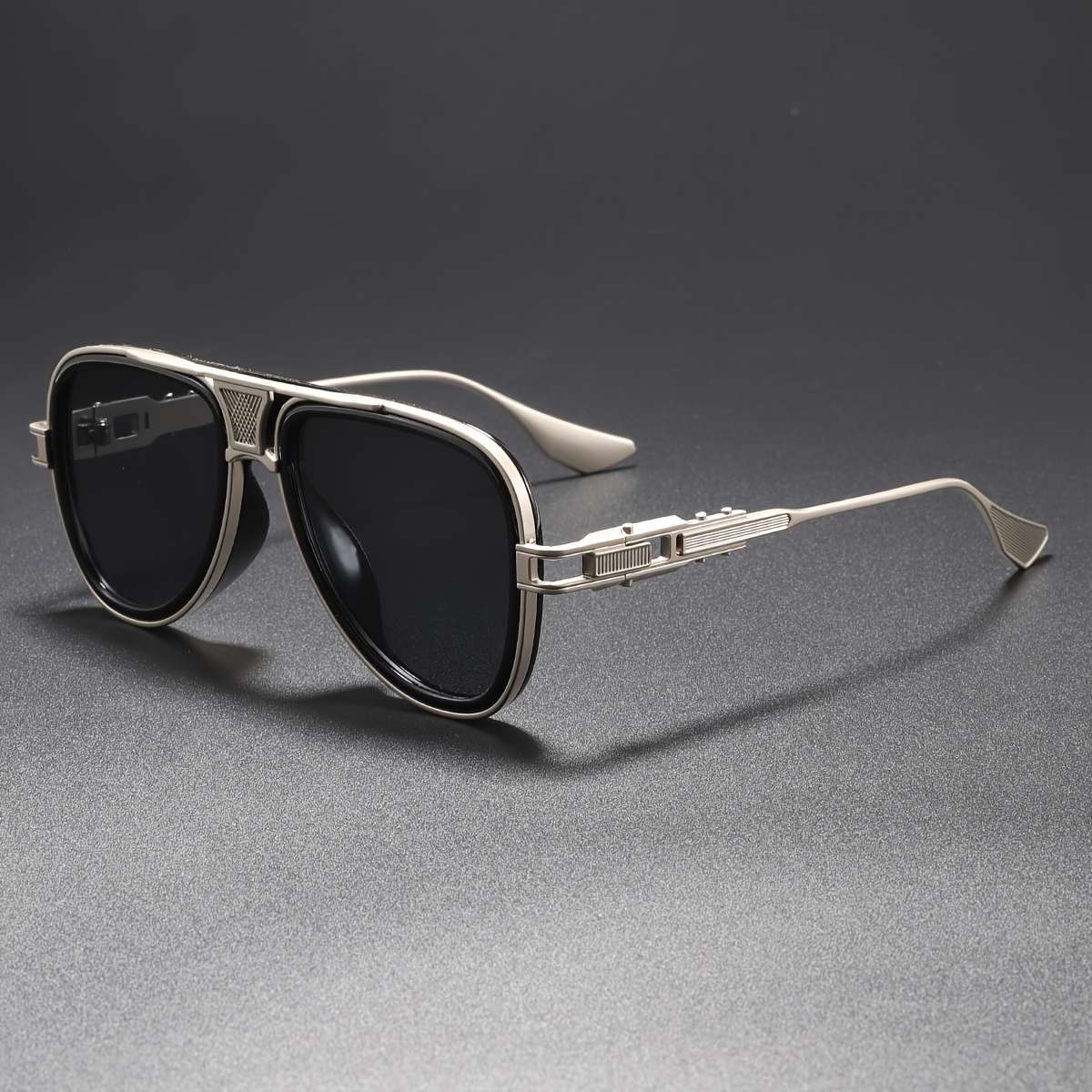 Mens Glasses Color Silvery Gray