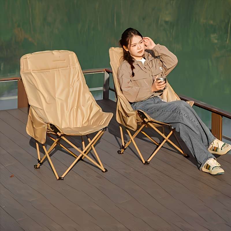 Outdoor Tables And Chairs Color Khaki 1 Quantity2Pcs