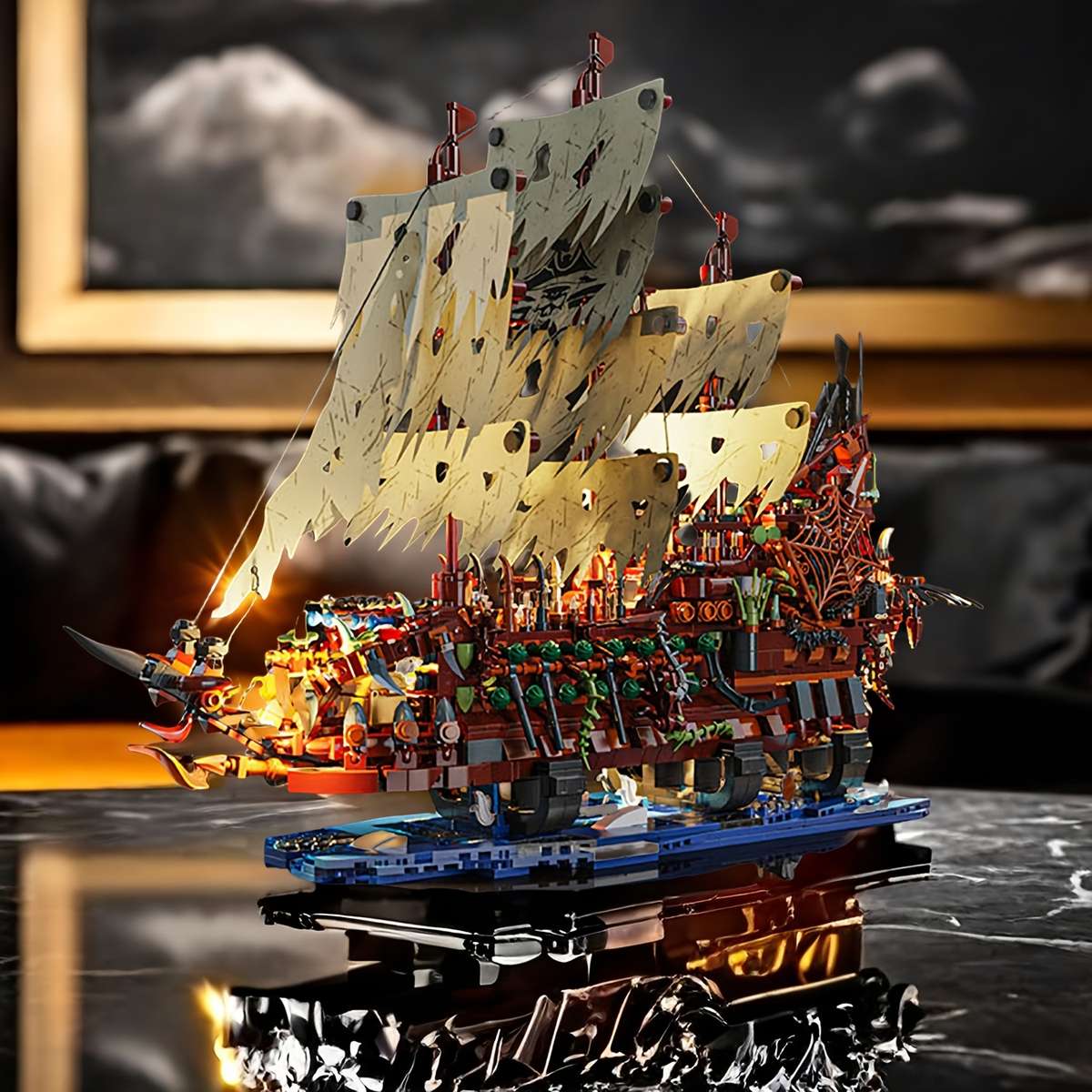 3D Jigsaw Puzzle Model Ship Quantity 2159 Particle Building Block Boat
