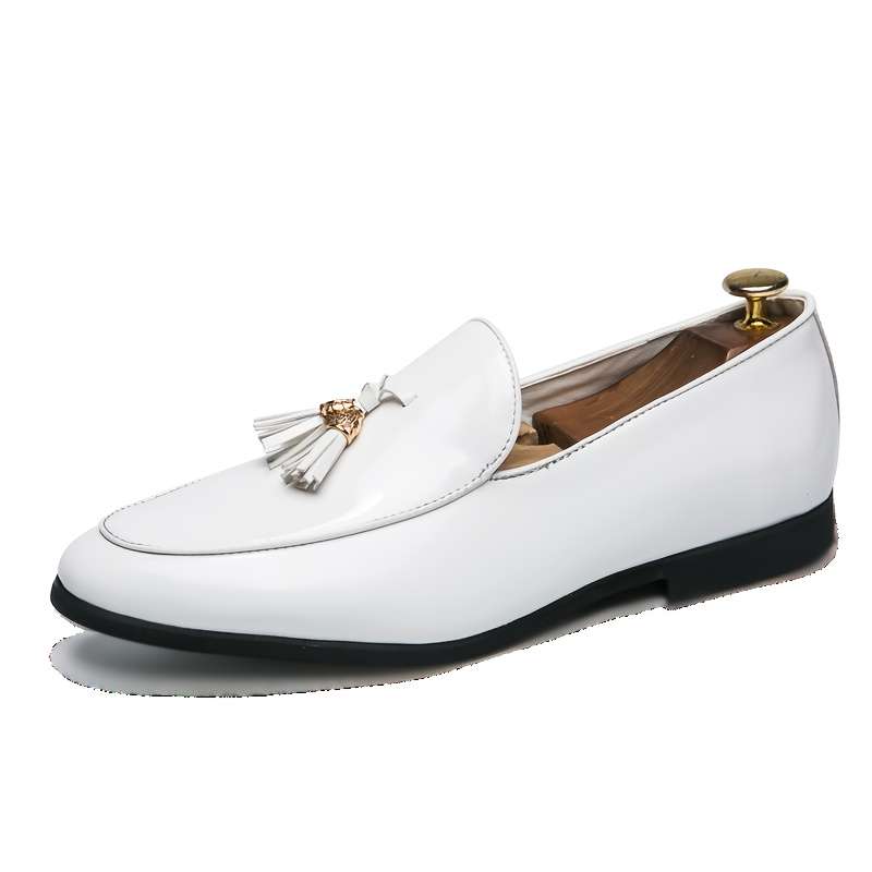 Mens Leather Shoes Color White Sizeuk 7