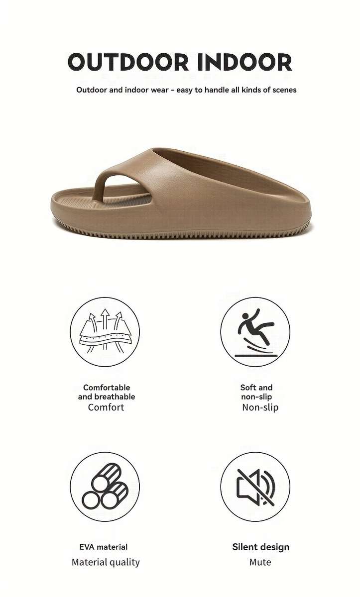 Ladies Summer Flip Flops White Uk 3.5-4