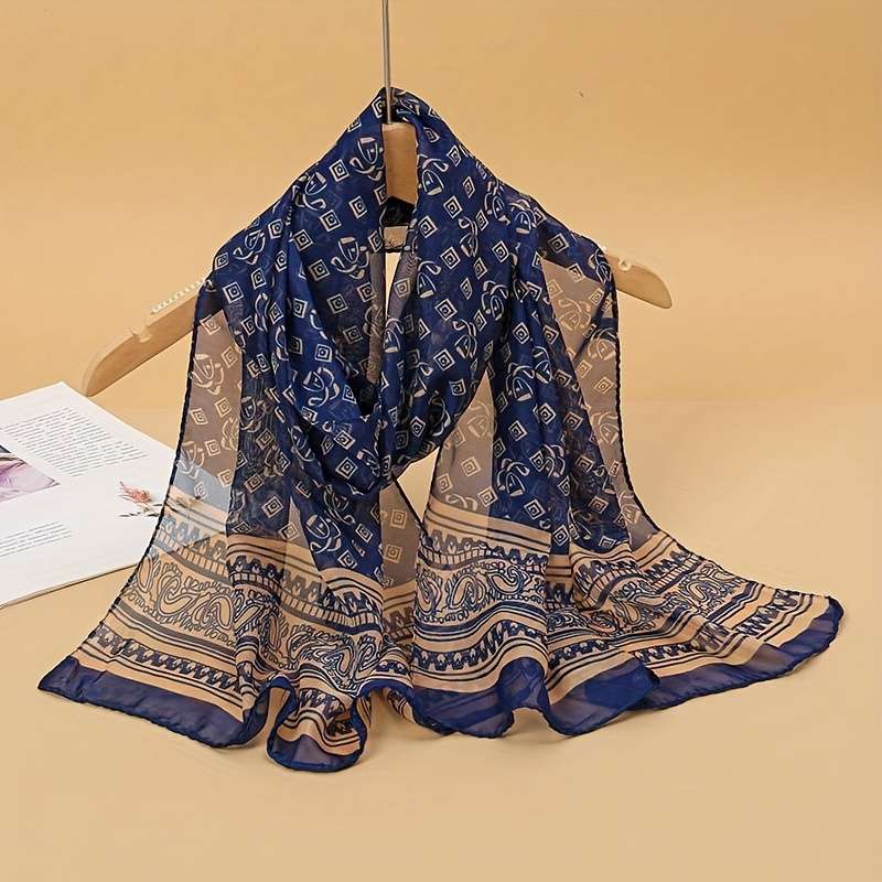 Scarf Color Khaki 1