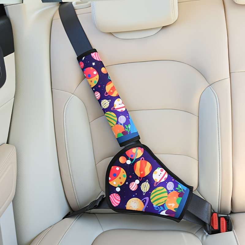 Car Seat Belt Covers Pink Bunny 2Pcs