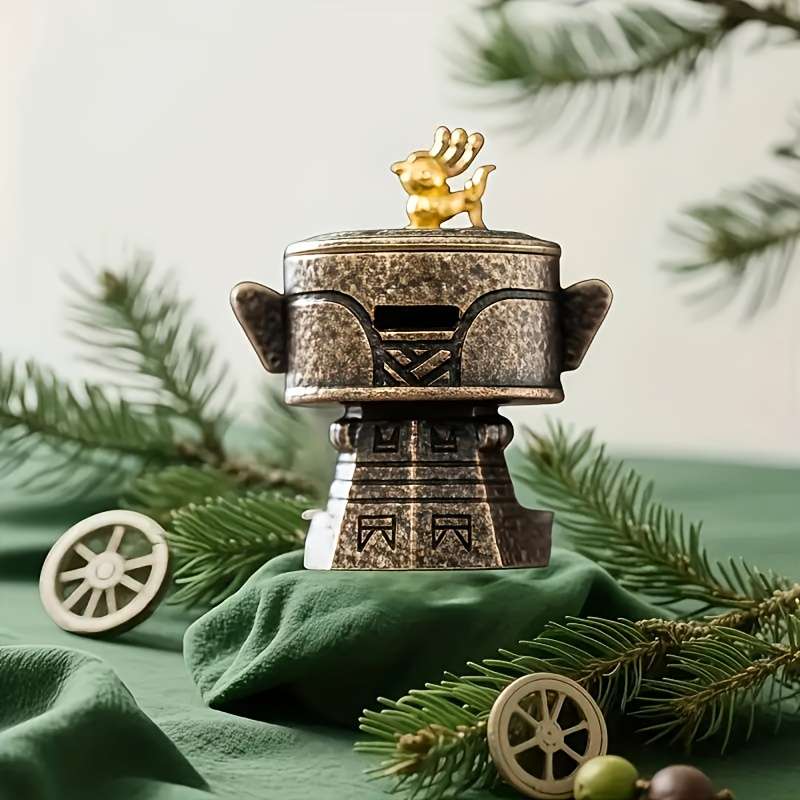 Incense Burner Color Bronze 1 Quantity