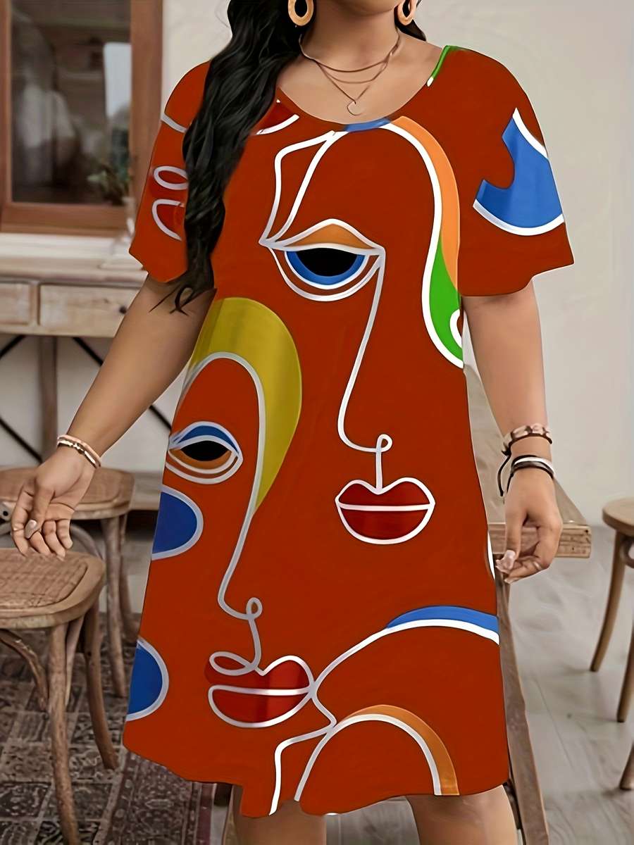 Women S Dress Color Black Size 5Xl