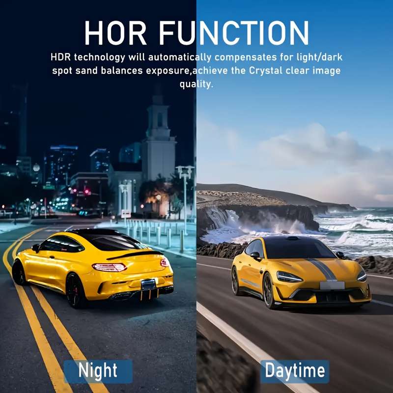 Exclusive Gyioeupt Dual Camera Dash Cam For Cars Front Inside Ir Night Vision