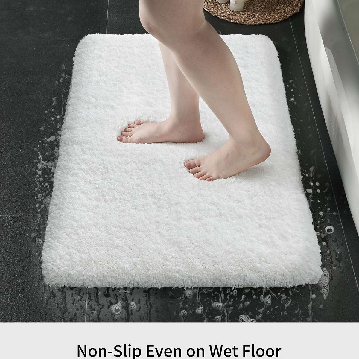 Floor Mats Color White Size 61X91.4Cm