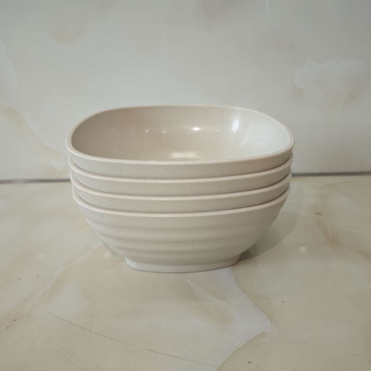 Bowl Quantity 4Pcs Beige
