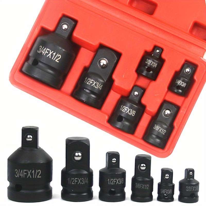 6-Piece Impact Socket Adapter Set