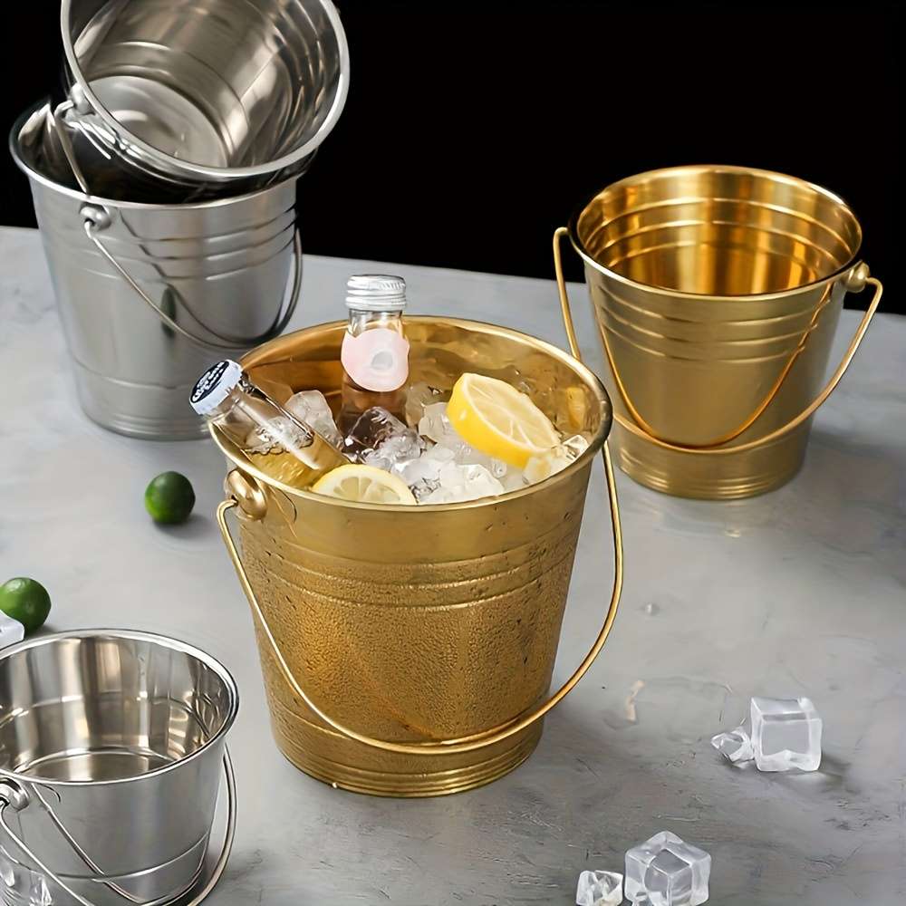 Ice Bucket Color Silvery Size1.5L