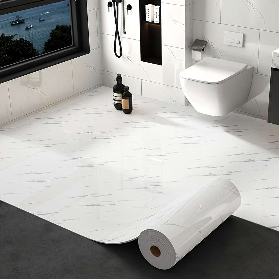 Floor Stickers Color Artificial Jade Pattern Quantity 1 Pc