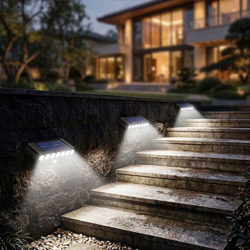 Solar Emergency Light With 7-Color LED Beads And Warm Light