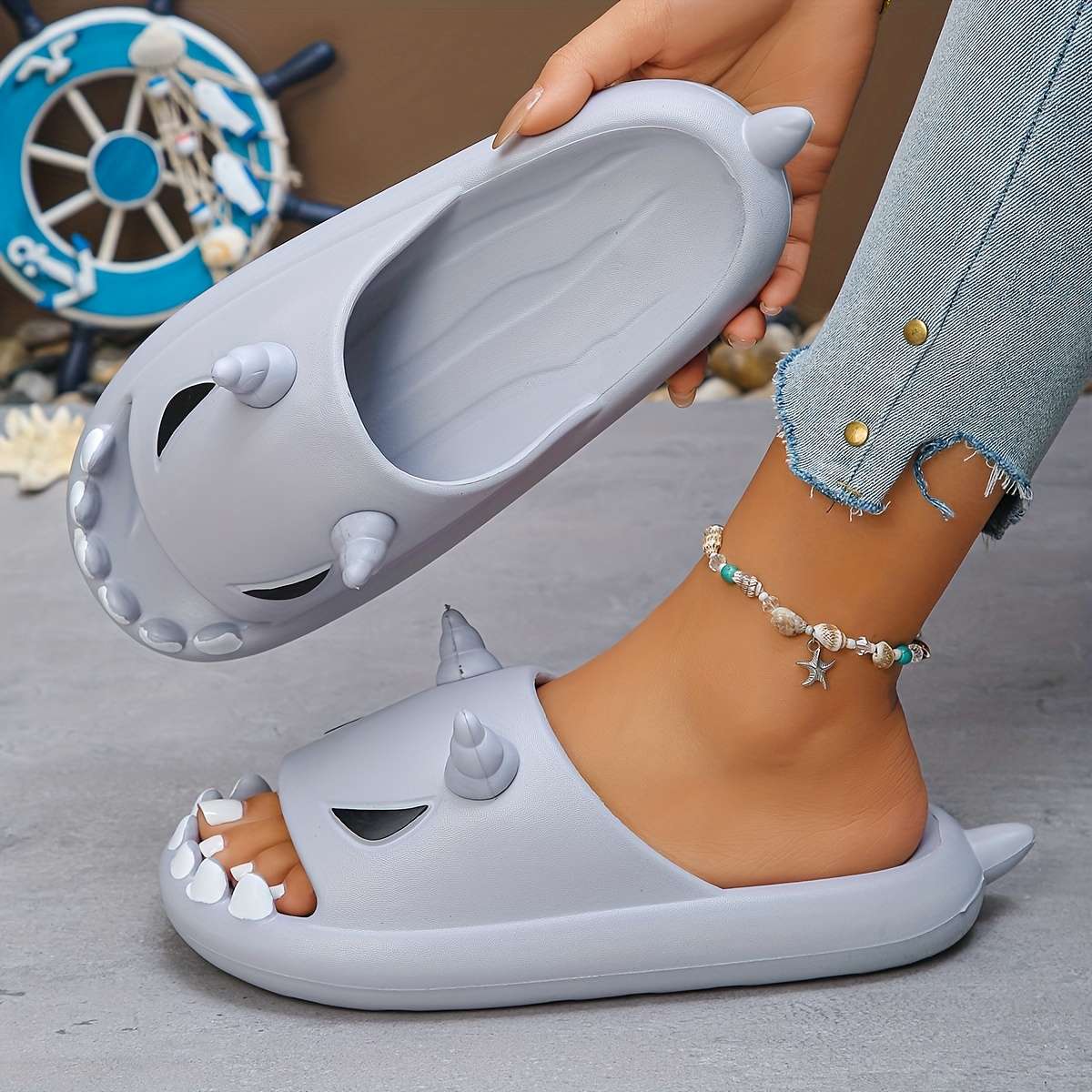 Sandals Color Light Green Size Uk 2.5 3