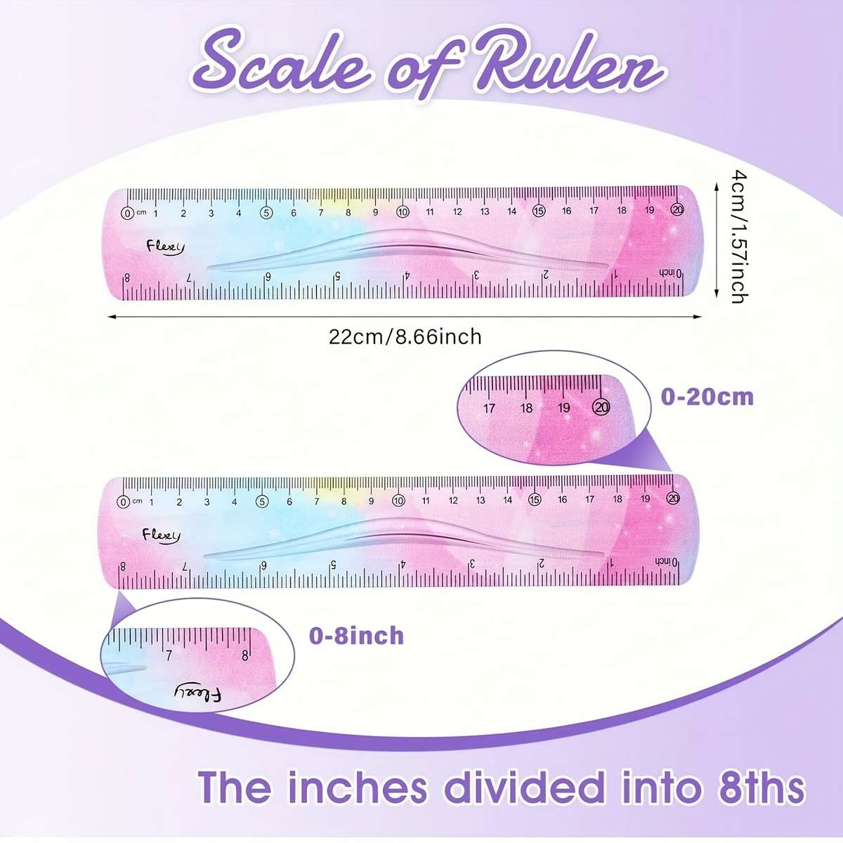 Ruler Size 20Cm7.9
