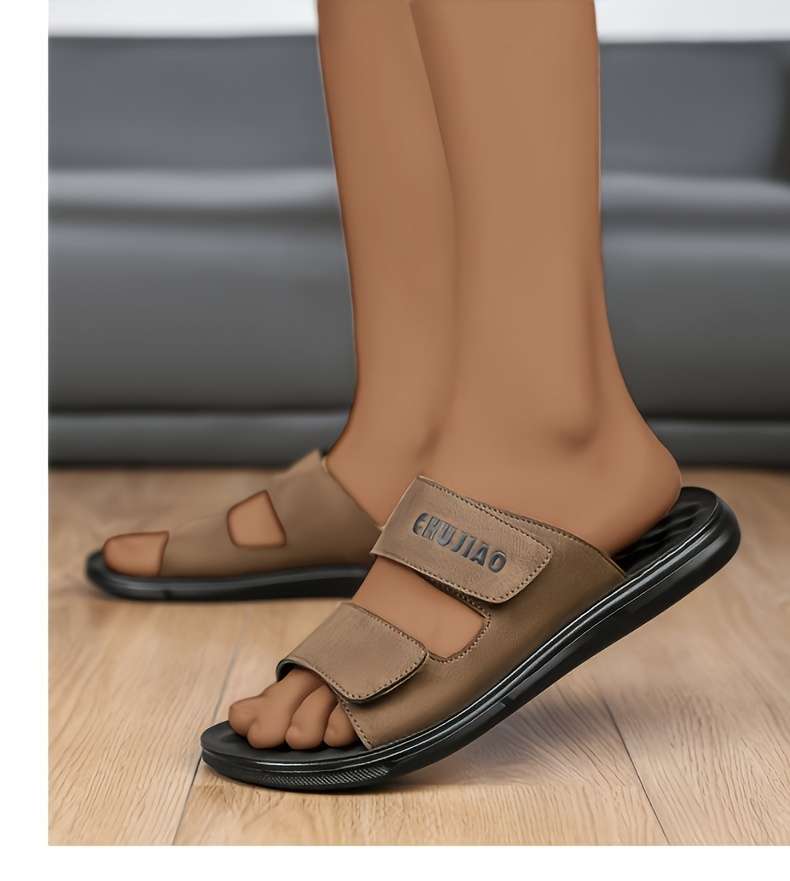 Sandals Color Light Brown 1 Size Uk 10 Wide