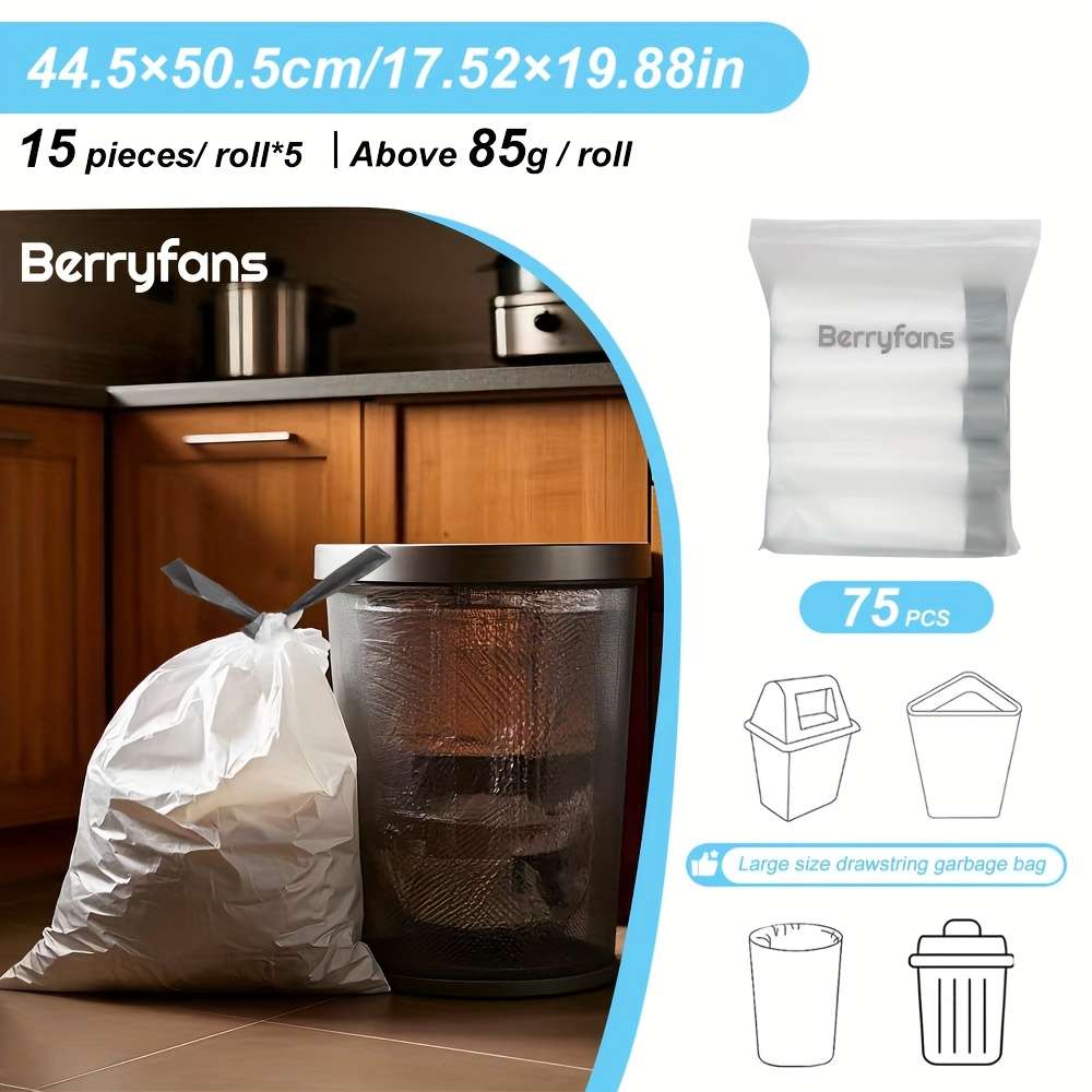 Trash Bag1.7Kgroll 44.5*50.5Cm20Rolls300Pcs