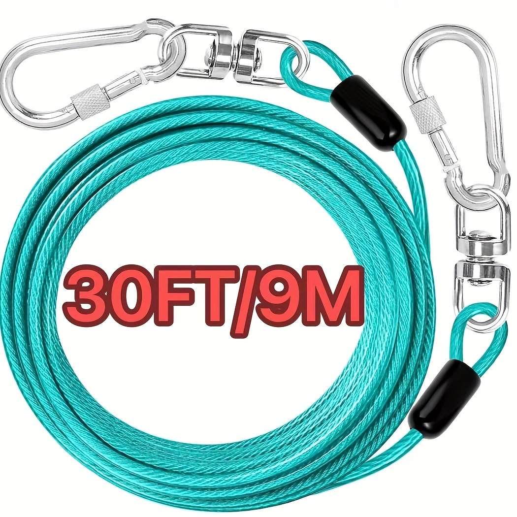 Dog Leash Color Lake Blue Size S
