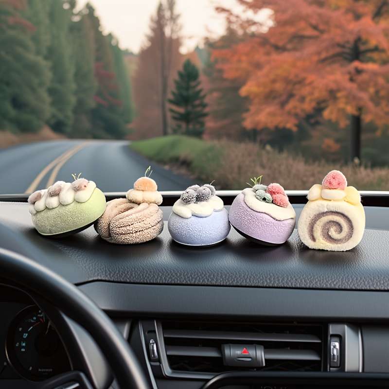 Car Interior Decor 5Pcsstyle Cake Style