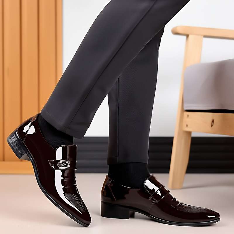 Mens Leather Shoes Color Brown Sizeuk 8
