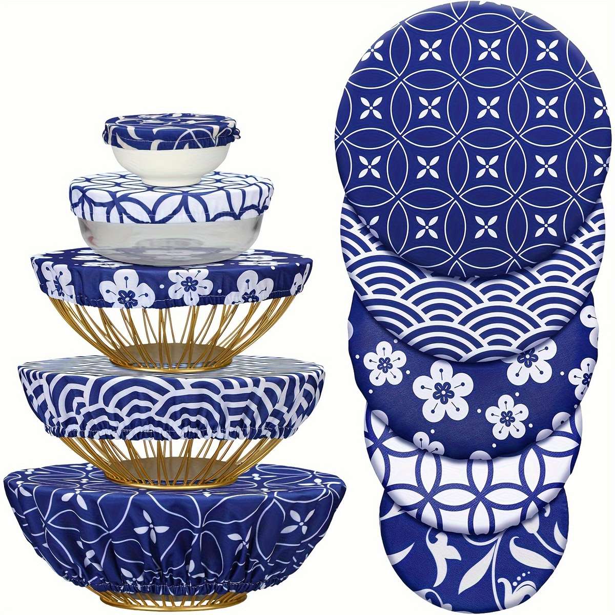 Food Cover Color Multicolor 02 Quantity 5 Pieces 5 Size
