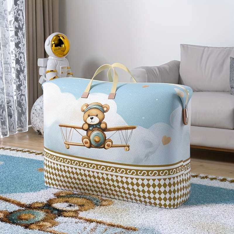 2Pcs Heart Large Foldable Storage Totes Moving M 2Pcs