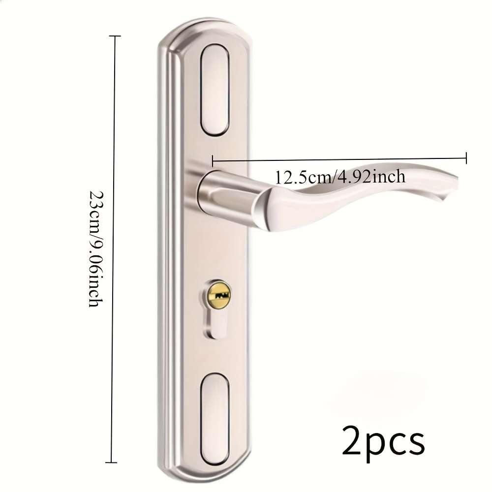 Lock Color A Type Two Handles Without Lock Cylinder Lock Body