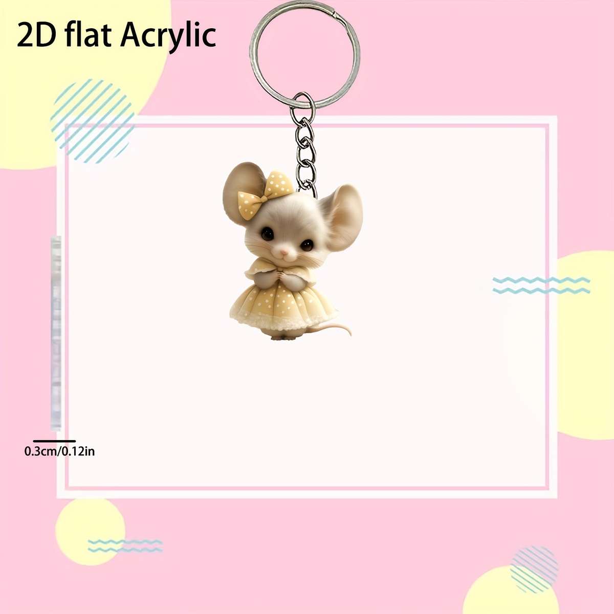 Keychain Ornament Size 5Cm