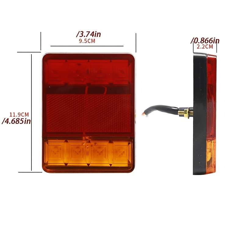 Car Lights Quantity 2Pcs