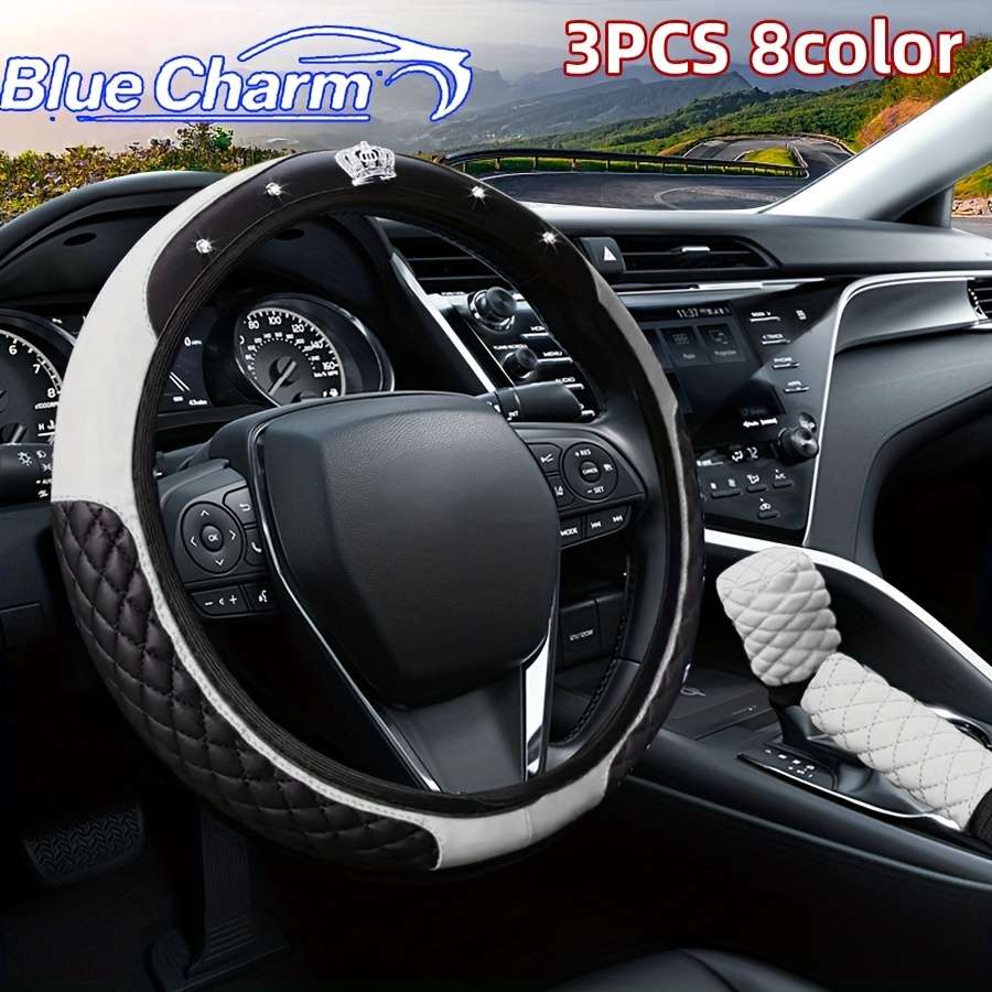 Car Steering Wheel Cover Red