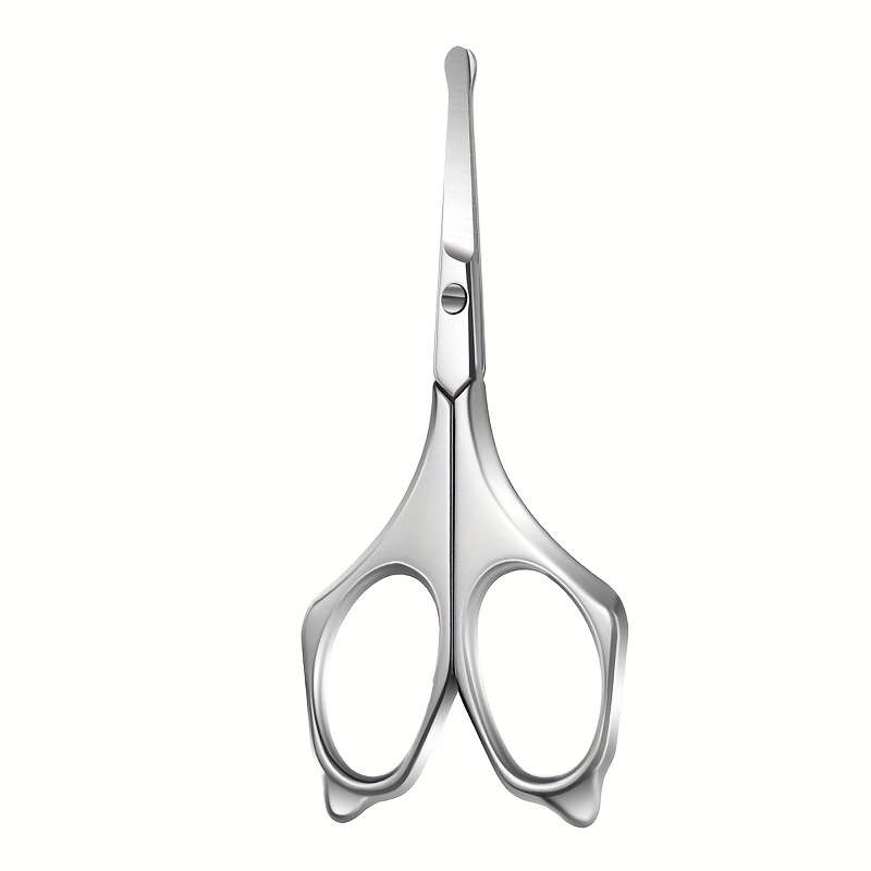 Scissors Model Butterfly Nose Hair Scissors Silver