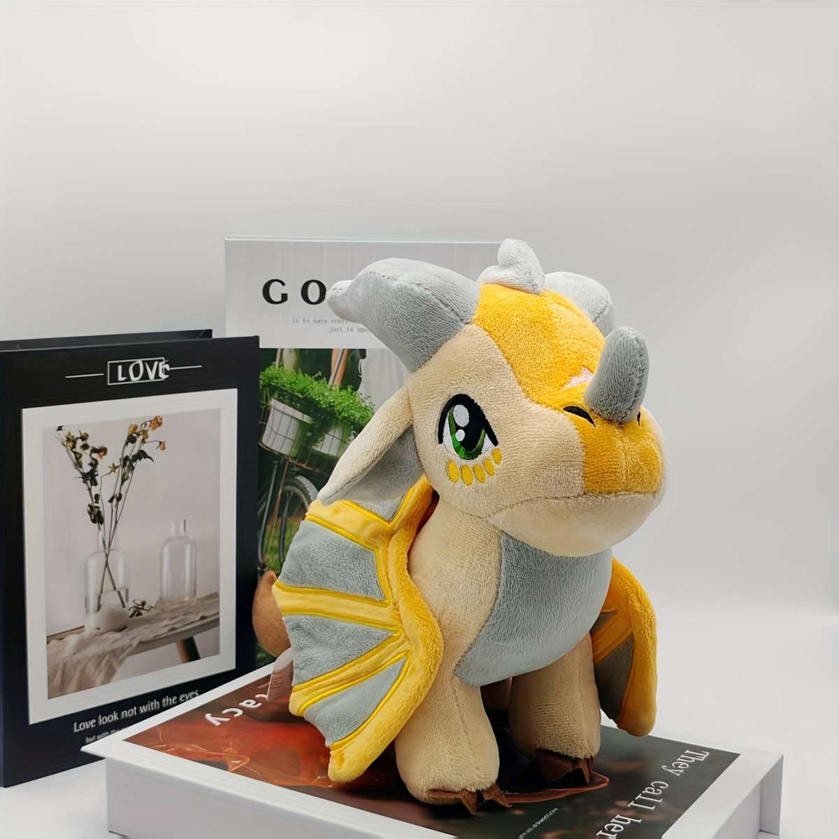 Plush Toyss Style Earth Yellow Dragon