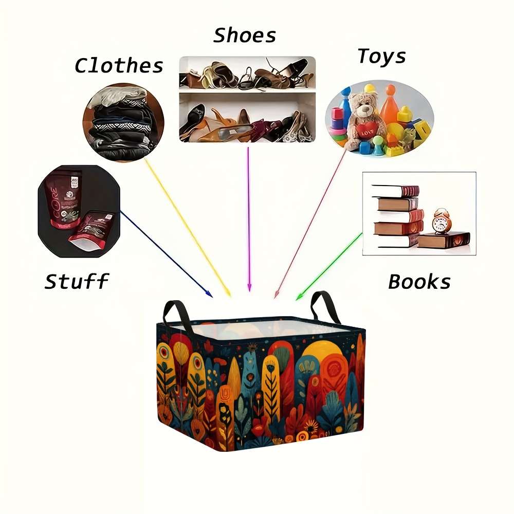 Storage Bag Size 45*30*28Cm  17.7*11.8*11Inch