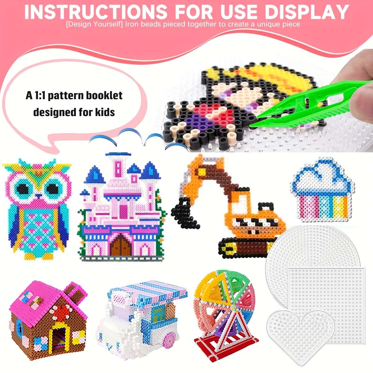 Perler Bead Set 48 Colors 4800Pcs